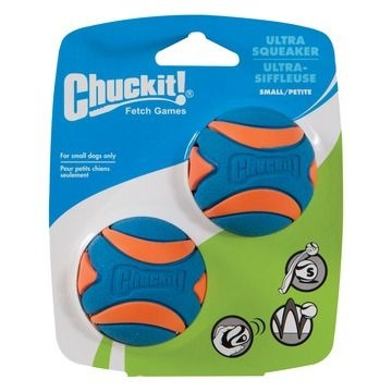 chuckit Ultra Squeaker Ball M 6 cm 2 pcs. - (CHUC33068) in the group HOME, HOUSEHOLD & GARDEN / Pet Accessories / Dog at TP E-commerce Nordic AB (D10818)