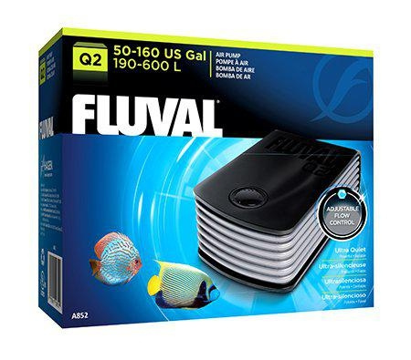 Fluval Air Pump Q2 - (126.0026) in the group HOME, HOUSEHOLD & GARDEN / Pet Accessories / Aquarium accessories at TP E-commerce Nordic AB (D10825)