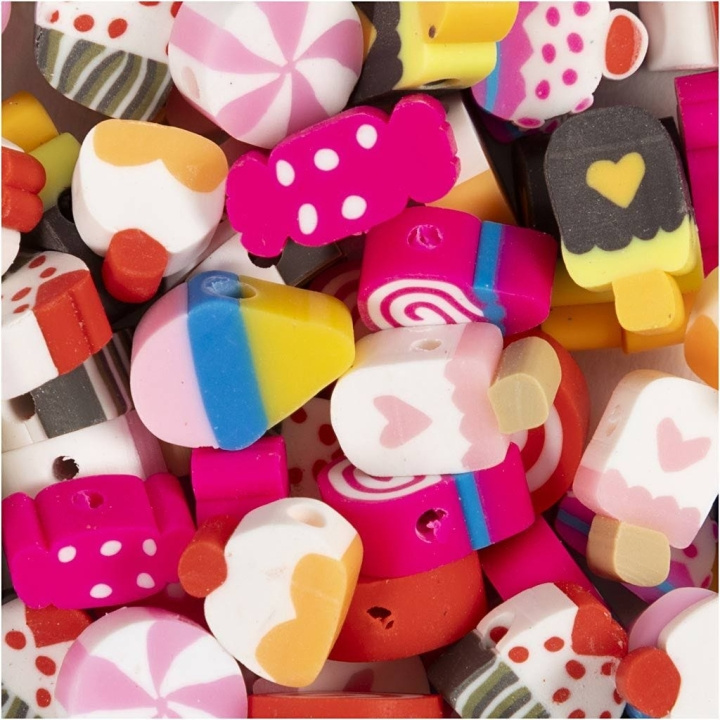 Creative Toys Figure beads - Candy, Cake & Ice Cream, 200 pcs. (69608) in the group Sport, leisure & Hobby / Hobby / Beads / Plastic beads at TP E-commerce Nordic AB (D10903)