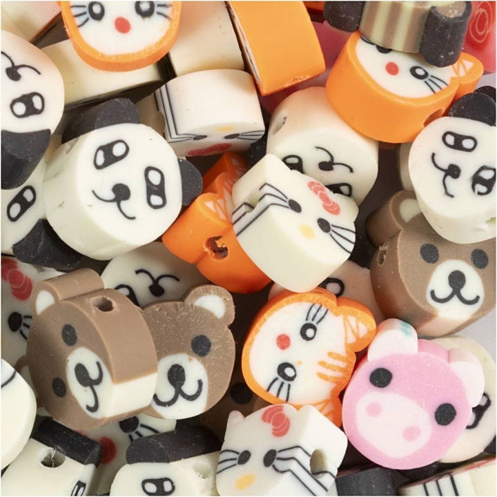 Creative Toys Figure beads - Animals (200 pcs.) (69618) in the group Sport, leisure & Hobby / Hobby / Beads / Plastic beads at TP E-commerce Nordic AB (D10917)