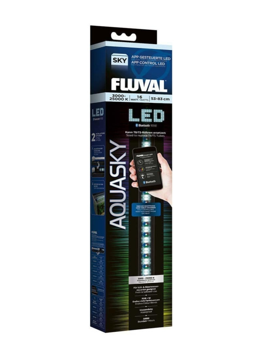 Fluval Aquasky Led 16W 53-83Cm - (120.8302) in the group HOME, HOUSEHOLD & GARDEN / Pet Accessories / Aquarium accessories at TP E-commerce Nordic AB (D10918)