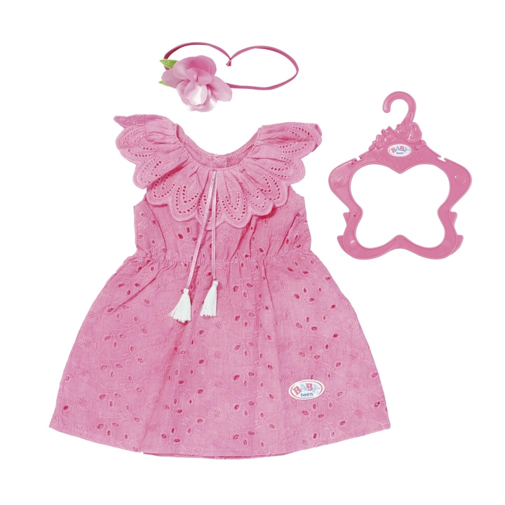 BABY Born ​BABY born - Trendy Flowerdress 43cm (832684) in the group TOYS, KIDS & BABY PRODUCTS / Toys / Docks & Accessories at TP E-commerce Nordic AB (D10954)