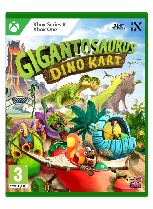 Gigantosaurus: Dino Kart (XseriesX) in the group HOME ELECTRONICS / Game consoles & Accessories / Xbox Series X / Games at TP E-commerce Nordic AB (D10957)