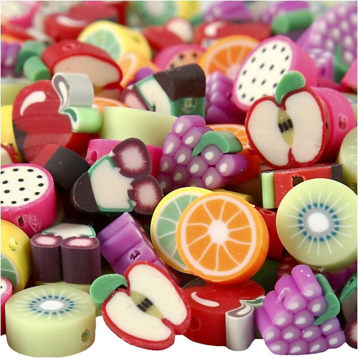 Creative Toys Figure beads - Fruit (69619) in the group Sport, leisure & Hobby / Hobby / Beads / Plastic beads at TP E-commerce Nordic AB (D10967)