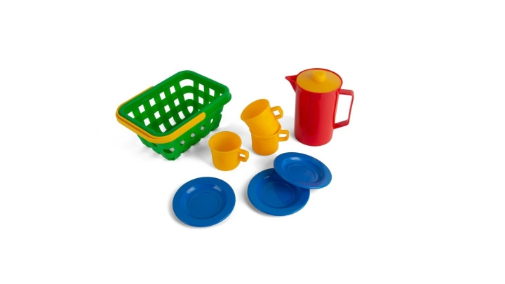 Dantoy Coffee and Picnic Set - 9 Pieces (4385) in the group TOYS, KIDS & BABY PRODUCTS / Toys / Play set at TP E-commerce Nordic AB (D10975)