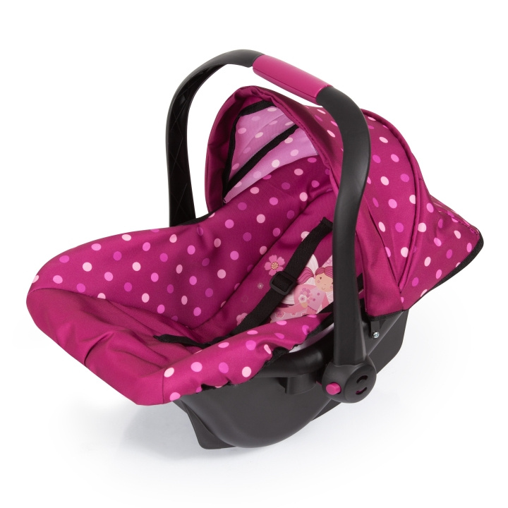 Bayer Deluxe Car Seat with Cannopy - Pink (67967AA) in the group TOYS, KIDS & BABY PRODUCTS / Travel / Child safety seat at TP E-commerce Nordic AB (D10983)