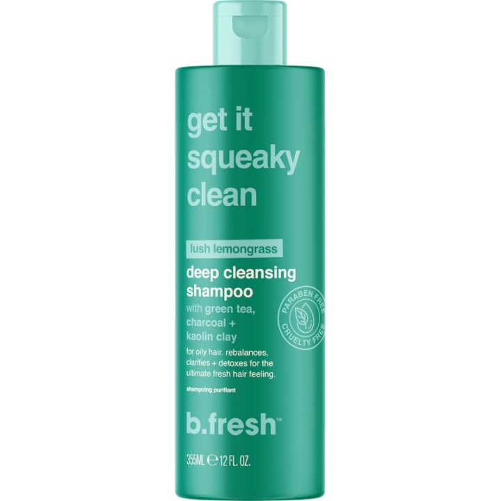 b.fresh Get It Squeaky Clean Deep Cleansing Shampoo 355 ml in the group BEAUTY & HEALTH / Hair & Styling / Hair care / Schampoo at TP E-commerce Nordic AB (D11056)