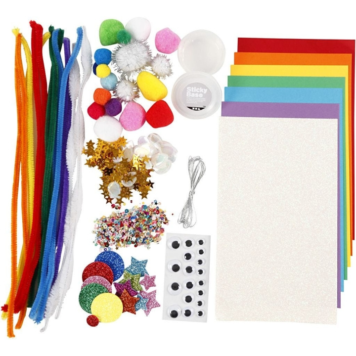 Creative Toys Crafting assortment - Rainbow (977441) in the group TOYS, KIDS & BABY PRODUCTS / Toys / Crafts at TP E-commerce Nordic AB (D11067)