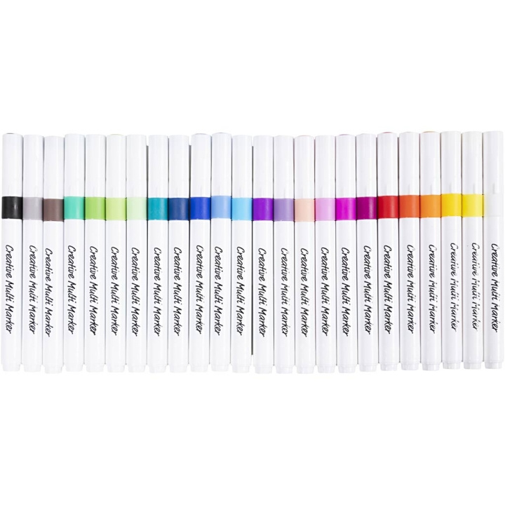 Creative Toys Creative Multi Marker 24 pcs. (39386) in the group Sport, leisure & Hobby / Hobby / Paint & Draw / Pencils, crayons & ink at TP E-commerce Nordic AB (D11095)