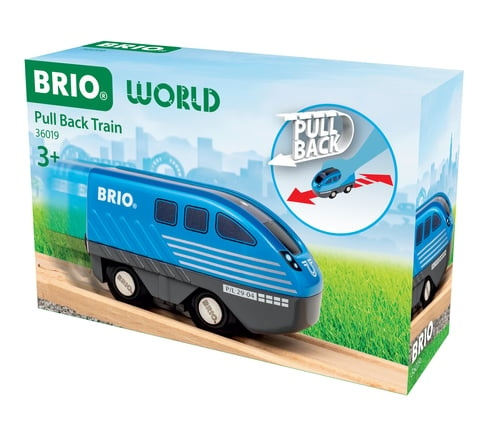 BRIO Pull Back Train - (36019) in the group TOYS, KIDS & BABY PRODUCTS / Toys / Building toys / Brio train tracks at TP E-commerce Nordic AB (D11116)