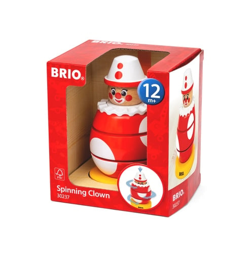 BRIO Spinning Clown - (30237) in the group TOYS, KIDS & BABY PRODUCTS / Baby toys / Activity toys at TP E-commerce Nordic AB (D11130)