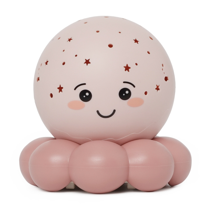 Cloud b Twinkles To Go Octo - Pastel Pink in the group TOYS, KIDS & BABY PRODUCTS / Baby toys / stuffed animals at TP E-commerce Nordic AB (D11148)