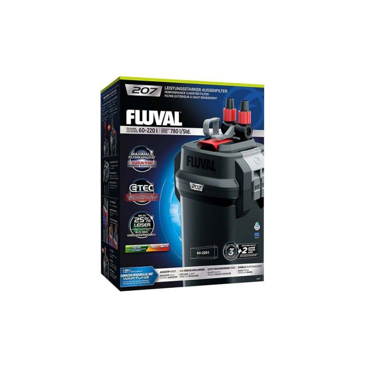 Fluval Canister Filter 207 780L/T - (126.4207) in the group HOME, HOUSEHOLD & GARDEN / Pet Accessories / Aquarium accessories at TP E-commerce Nordic AB (D11211)