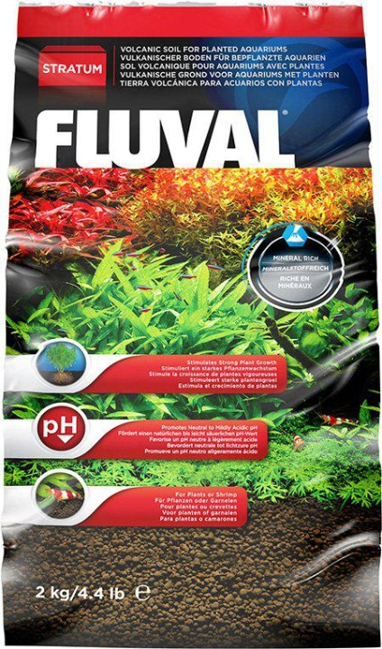 Fluval Plant & Shrimp Stratum 2Kg - (136.0014) in the group HOME, HOUSEHOLD & GARDEN / Pet Accessories / Aquarium accessories at TP E-commerce Nordic AB (D11262)