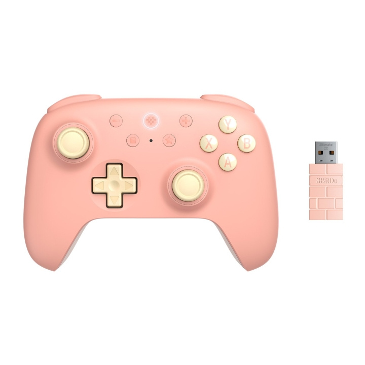 8Bitdo Ultimate 2C Wireless Pad Peach in the group HOME ELECTRONICS / Game consoles & Accessories / Nintendo Switch at TP E-commerce Nordic AB (D11310)