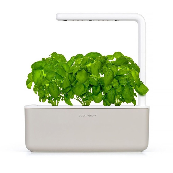 Click & Grow Smart Garden 3 Starter Kit - Mellow Beige (SGS7UNI) - Effortless Indoor Herb Garden in the group Sport, leisure & Hobby / Fun stuff / Smart home at TP E-commerce Nordic AB (D11316)