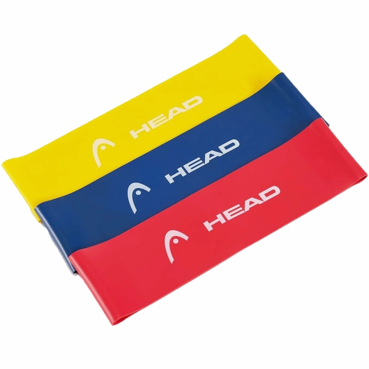 Head Elastiska Latex band 3st in the group Sport, leisure & Hobby / Exercise equipment / Exercise accessories at TP E-commerce Nordic AB (D11538)