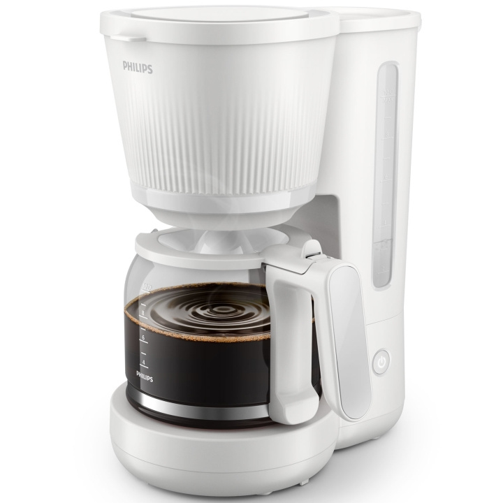 Philips Kaffebryggare HD7411/00 3000-serien Arctic White in the group HOME, HOUSEHOLD & GARDEN / Household appliances / Coffee makers and accessories / Drip coffee makers at TP E-commerce Nordic AB (D11550)