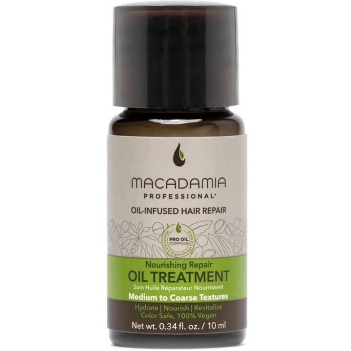 Macadamia Natural Oil Macadamia Nourishing Moisture Oil Treatment 10ml in the group BEAUTY & HEALTH / Hair & Styling / Hair care / Hair oil at TP E-commerce Nordic AB (D11562)