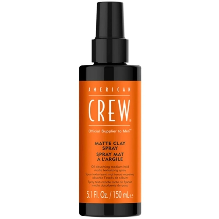 American Crew Matte Clay Spray 150ml in the group BEAUTY & HEALTH / Hair & Styling / Hair care / Hair oil at TP E-commerce Nordic AB (D11563)