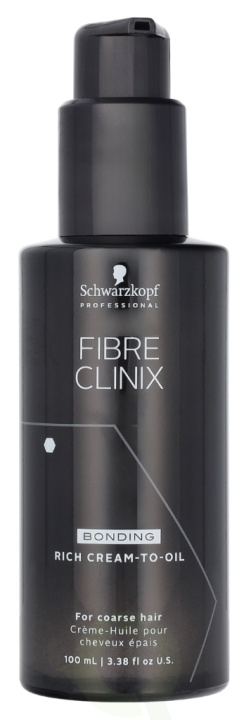 Schwarzkopf Fibre Clinix Bonding Rich Cream-To-Oil 100 ml in the group BEAUTY & HEALTH / Hair & Styling / Hair care / Conditioner spray/Leave-in at TP E-commerce Nordic AB (D11663)