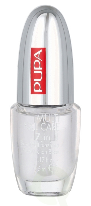 Pupa Milano Pupa Multi Nail Care 7 In 1 Multifunction Base 5 ml in the group BEAUTY & HEALTH / Manicure / Pedicure / Nail polish at TP E-commerce Nordic AB (D11691)