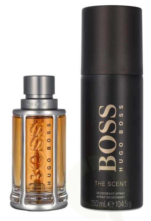 Hugo Boss The Scent Giftset 200 ml Edt Spray 50ml/Deo Spray 150ml in the group BEAUTY & HEALTH / Gift sets / Gift sets for him at TP E-commerce Nordic AB (D11774)