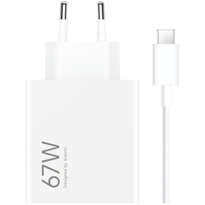 Xiaomi 67W HyperCharge Combo (Typ-A) 67Watt 1xUSB-A in the group COMPUTERS & PERIPHERALS / Computer cables / USB / USB-C at TP E-commerce Nordic AB (D11916)