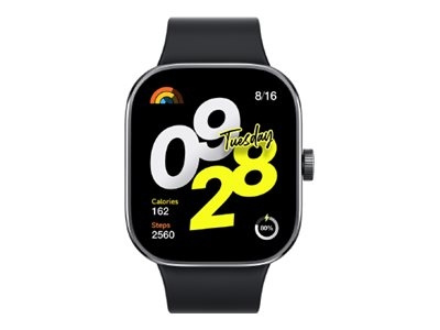 Xiaomi Redmi Watch 4 Black Smartwatch in the group Sport, leisure & Hobby / Smartwatch & Activity trackers / Smartwatches at TP E-commerce Nordic AB (D11935)