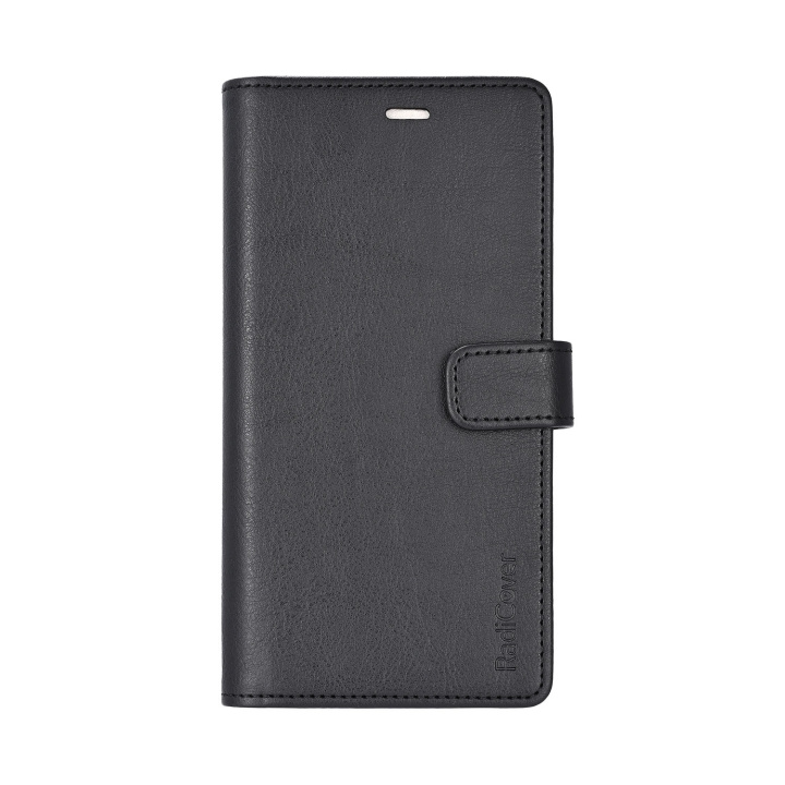 Radicover Wallet iPhone 16E RFID 3 Card MagSerie Black PU in the group SMARTPHONE & TABLETS / Phone cases / Apple / iPhone 16 at TP E-commerce Nordic AB (D12002)