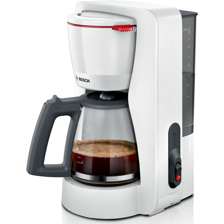 Bosch Kaffebryggare TKA2M111 Vit 1200Watt Avtagbar tank in the group HOME, HOUSEHOLD & GARDEN / Household appliances / Coffee makers and accessories / Drip coffee makers at TP E-commerce Nordic AB (D12119)