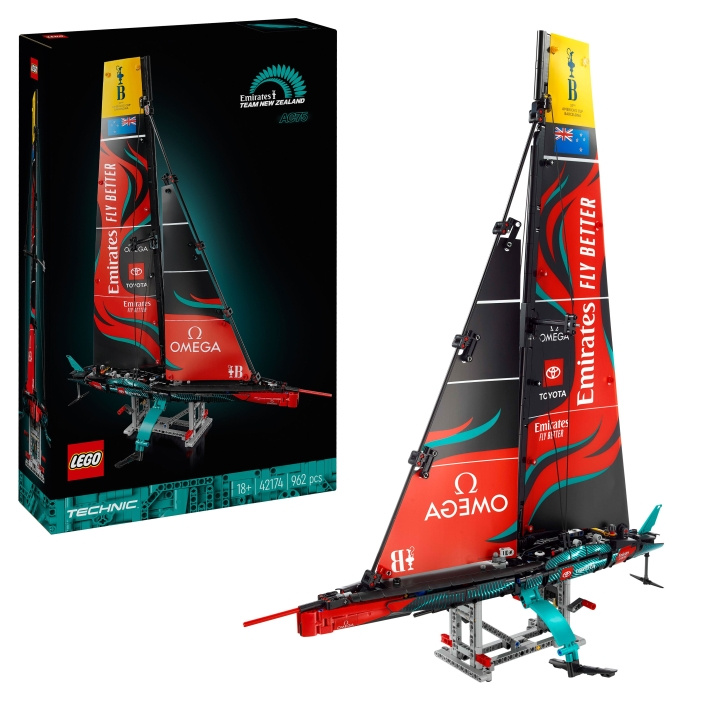 LEGO Technic - Emirates Team New Zealand AC75 Yacht (42174) in the group TOYS, KIDS & BABY PRODUCTS / Toys / Building toys / Lego at TP E-commerce Nordic AB (D12155)