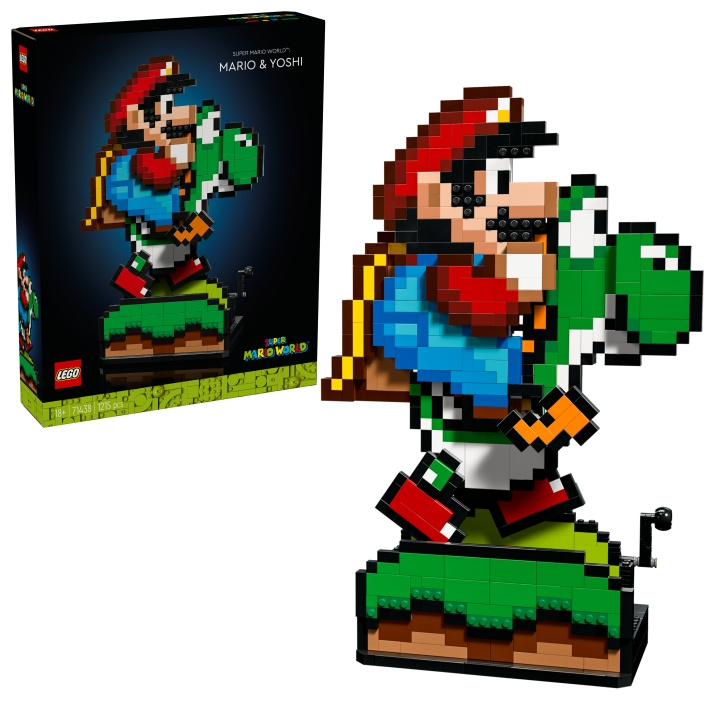 LEGO Super Mario - Super Mario World™: Mario & Yoshi (71438) in the group TOYS, KIDS & BABY PRODUCTS / Toys / Building toys / Lego at TP E-commerce Nordic AB (D12157)