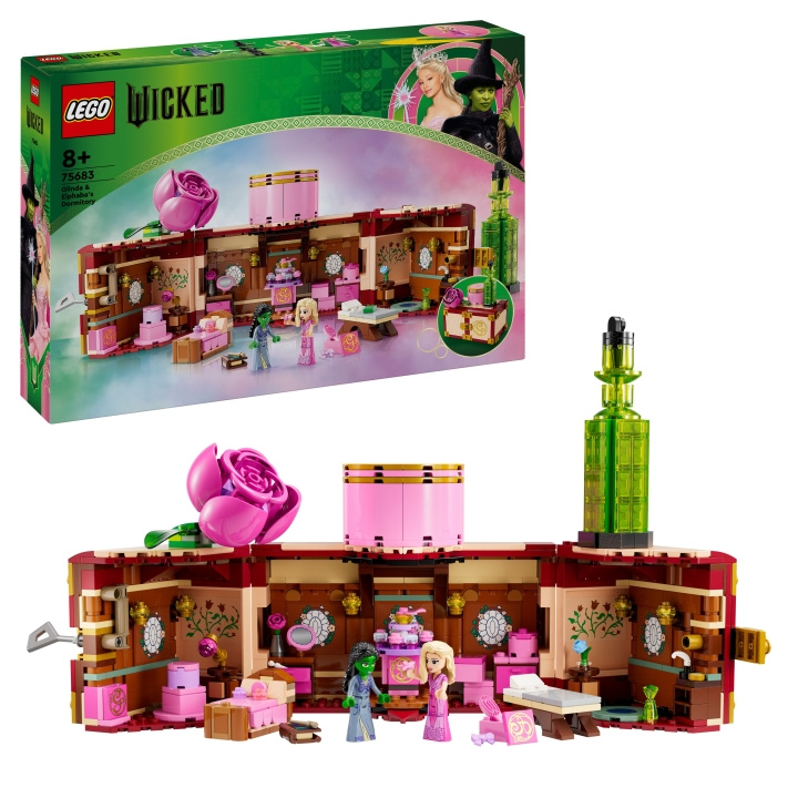 LEGO Wicked - Glinda & Elphaba\'s Dormitory (75683) in the group TOYS, KIDS & BABY PRODUCTS / Toys / Building toys / Lego at TP E-commerce Nordic AB (D12158)