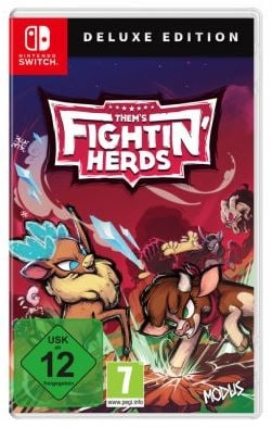 Them\'s Fightin\' Herds (Deluxe Edition) (DE/Multi in Game) (Switch) in the group HOME ELECTRONICS / Game consoles & Accessories / Nintendo Switch / Games at TP E-commerce Nordic AB (D12163)