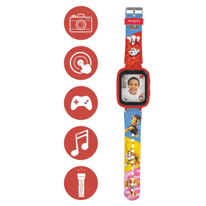 Lexibook Paw Patrol Kids Smartwatch with 8GB memory card (DMW070PA) in the group Sport, leisure & Hobby / Smartwatch & Activity trackers / Smartwatch for kids at TP E-commerce Nordic AB (D12172)