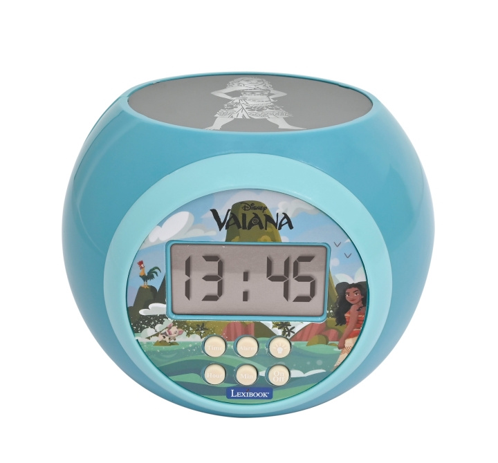 Lexibook Moana - Projector Alarm Clock (RL977VN) in the group HOME, HOUSEHOLD & GARDEN / Watches & Counters / Alarmclocks at TP E-commerce Nordic AB (D12175)