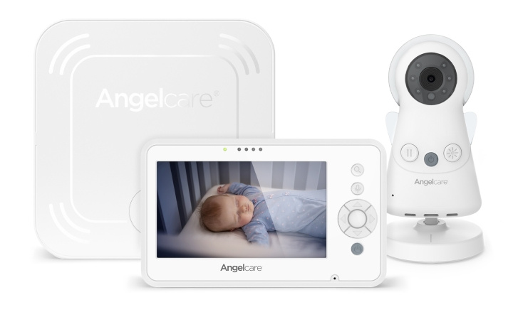 Angelcare Baby Movement Monitor White (ANAC25_EU4) in the group TOYS, KIDS & BABY PRODUCTS / Children\'s safety / Baby guards at TP E-commerce Nordic AB (D12176)