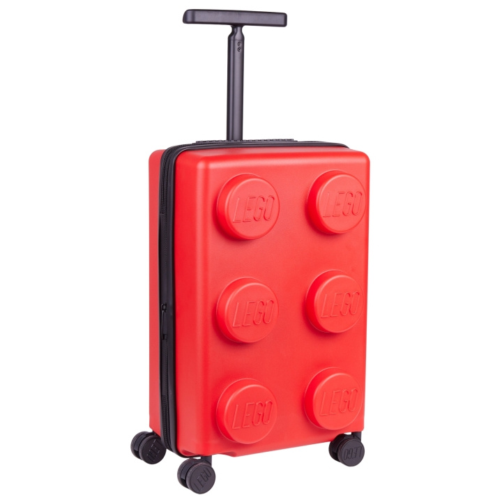 LEGO Brick 2x3 Trolley Expandable - Bright Red (20290-0021) in the group TOYS, KIDS & BABY PRODUCTS / Travel / Bags for kids / Suitcases at TP E-commerce Nordic AB (D12180)