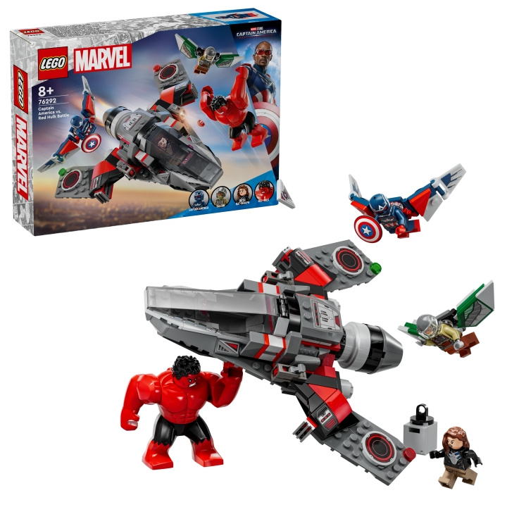 LEGO Super Heroes - Captain America vs. Red Hulk Battle (76292) in the group TOYS, KIDS & BABY PRODUCTS / Toys / Building toys / Lego at TP E-commerce Nordic AB (D12191)