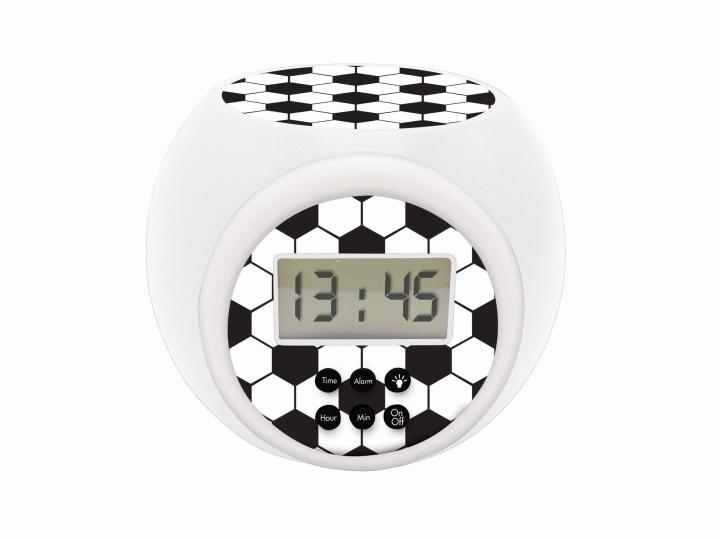 Lexibook Projector Alarm Clock Football with Timer (RL977FO) in the group HOME, HOUSEHOLD & GARDEN / Watches & Counters / Alarmclocks at TP E-commerce Nordic AB (D12198)