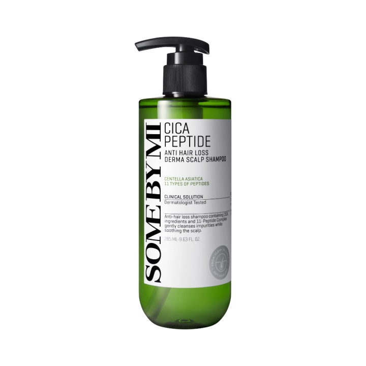 Some By Mi Cica Peptide Anti Hair Loss Derma Scalp Shampoo 285 ml in the group BEAUTY & HEALTH / Hair & Styling / Hair care / Schampoo at TP E-commerce Nordic AB (D12230)