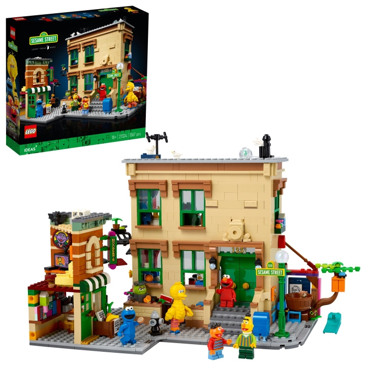 LEGO LEGO Ideas - 123 Sesame Street (21324) in the group TOYS, KIDS & BABY PRODUCTS / Toys / Building toys / Lego at TP E-commerce Nordic AB (D12232)