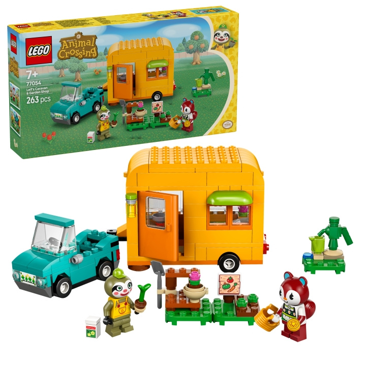 LEGO Animal Crossing - Leif\'s Caravan & Garden Shop (77054) in the group TOYS, KIDS & BABY PRODUCTS / Toys / Building toys / Lego at TP E-commerce Nordic AB (D12236)