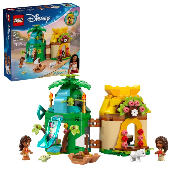 LEGO Disney Princess - Moana\'s Island Fun (43260) in the group TOYS, KIDS & BABY PRODUCTS / Toys / Building toys / Lego at TP E-commerce Nordic AB (D12237)