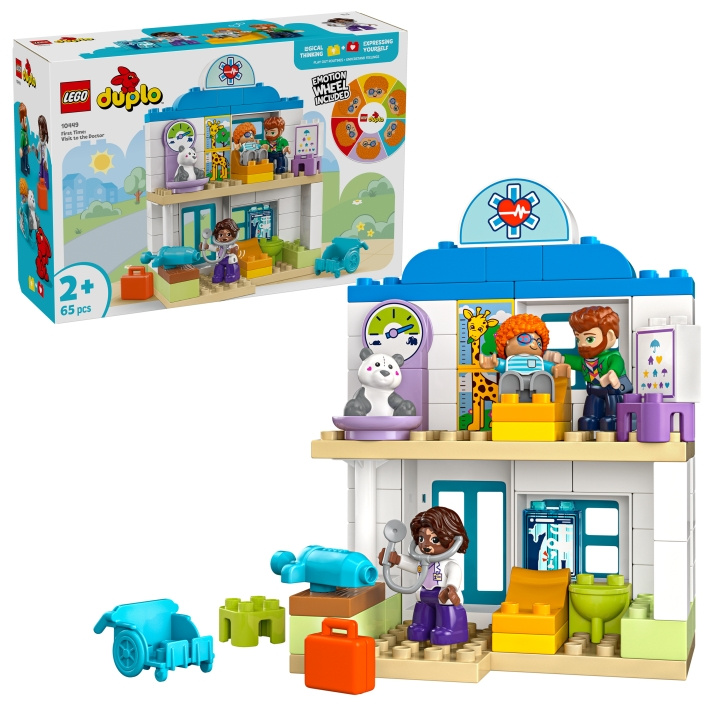 LEGO DUPLO Town - First Time: Visit to the Doctor (10449) in the group TOYS, KIDS & BABY PRODUCTS / Toys / Building toys / Lego at TP E-commerce Nordic AB (D12242)