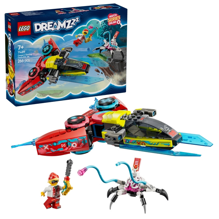 LEGO DREAMZzz - Cooper\'s Gaming Controller Jet (71489) in the group TOYS, KIDS & BABY PRODUCTS / Toys / Building toys / Lego at TP E-commerce Nordic AB (D12247)