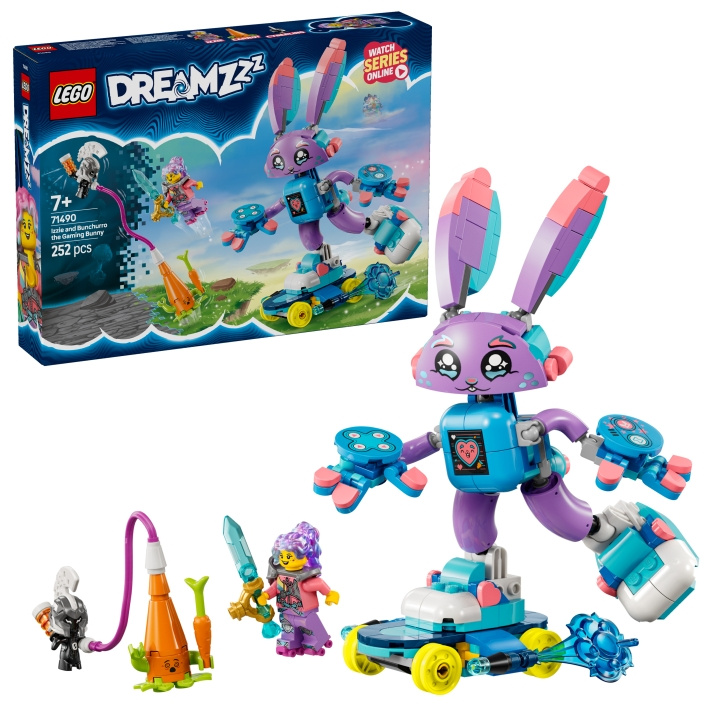 LEGO DREAMZzz - Izzie and Bunchurro the Gaming Bunny (71490) in the group TOYS, KIDS & BABY PRODUCTS / Toys / Building toys / Lego at TP E-commerce Nordic AB (D12248)