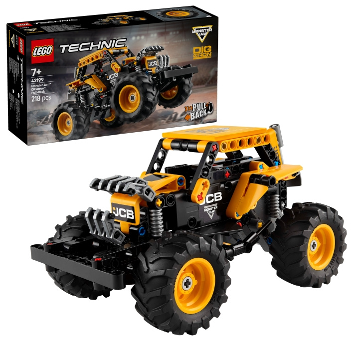 LEGO Technic - Monster Jam DIGatron Pull-Back (42199) in the group TOYS, KIDS & BABY PRODUCTS / Toys / Building toys / Lego at TP E-commerce Nordic AB (D12254)