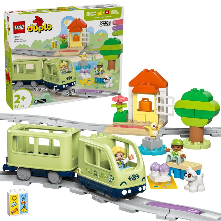 LEGO DUPLO Town - Interactive Adventure Train (10427) in the group TOYS, KIDS & BABY PRODUCTS / Toys / Building toys / Lego at TP E-commerce Nordic AB (D12256)